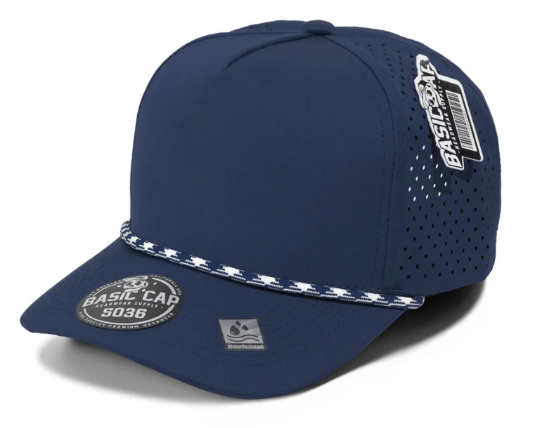 Basic Cap 5036 Waterproof Laser Cut con Cuerda