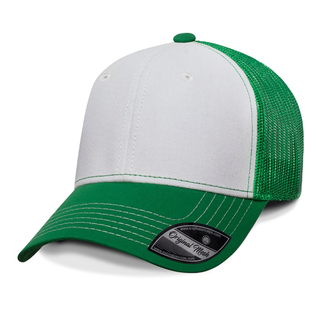 Gorra Trucker 2 Tonos (Explosion "Pólvora")