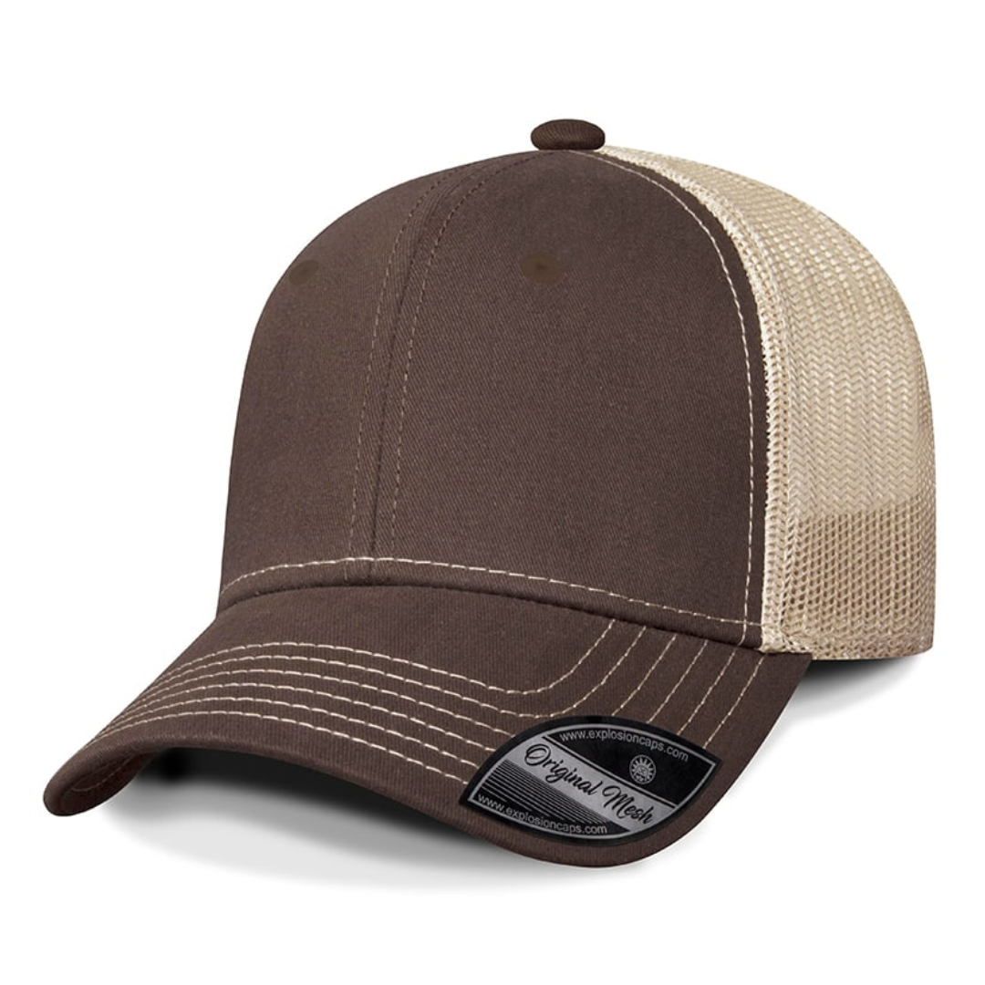 Gorra Trucker 2 Tonos (Explosion "Pólvora")