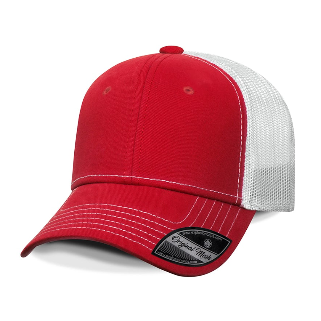 Gorra Trucker 2 Tonos (Explosion "Pólvora")